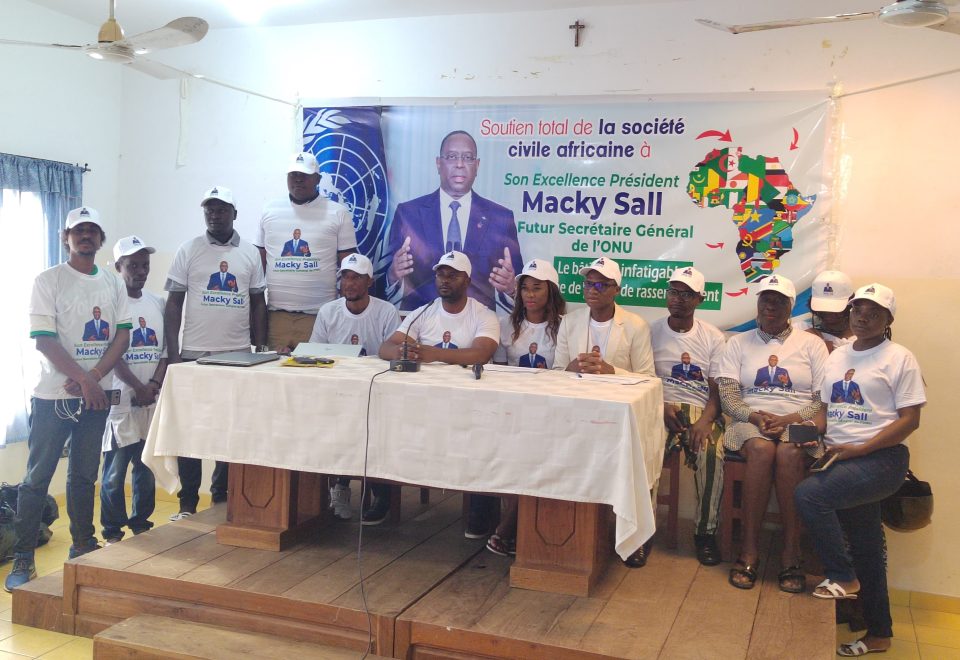 Candidature de Macky Sall -ONU